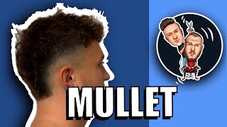 Haare selber schneiden  Mullet selber schneiden  Vokuhila schneiden  Leonsschnippelbude [upl. by Fransis]