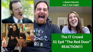 Americans React  THE IT CROWD  The Red Door Season 1 Episode 4  REACTION [upl. by Esteban]