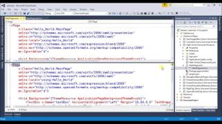 vsc 2015 xaml designer view options [upl. by Airenahs]