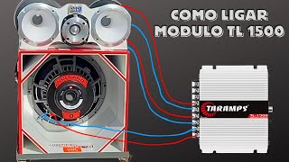 como instalar Módulo amplificador taramps 390 watts  TL1500 passo passo [upl. by Drewett428]