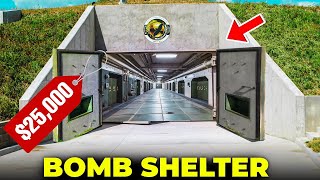 5 Incredible Survival Bunkers You Can Buy Now Bomb Shelter [upl. by Can]