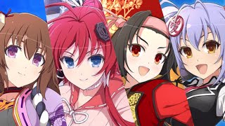 Senran Kagura New Link x Hyakka Ryōran All Characters Gameplay [upl. by Sihun]