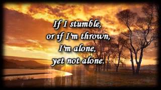 Alone Yet Not alone  Joni Eareckson Tada  Worship Video with lyrics [upl. by Motch]