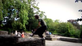 Stephens Green Parkour in Dublin [upl. by Marou]