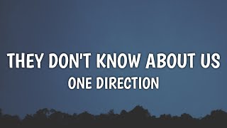 One Direction  They Dont Know About Us Lyrics [upl. by Adnilreb]