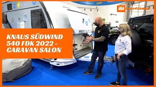 Knaus Südwind 540 FDK Modell 2022  Wohnwagen für 4 Personen mit Etagenbett  Caravan Salon 2021 [upl. by Rosalinde253]