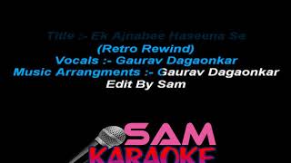 Ek Ajnabee Haseena Se Unplugged Karaoke [upl. by Rossie252]