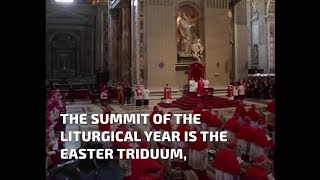 What is the Easter Triduum [upl. by Nwahsauq]