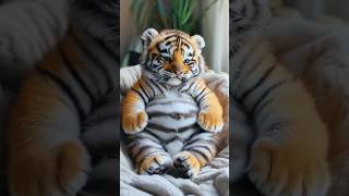 Drink milk with the tiger 🐯 funny tiger comedy funny [upl. by Osyth]