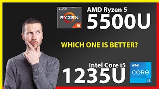 AMD Ryzen 5 5500U vs INTEL Core i5 1235U Technical Comparison [upl. by Acirea]