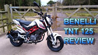 benelli tnt 125 exhaust Performance mod [upl. by Rehtnug7]