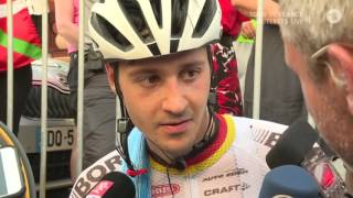 Interview Emanuel Buchmann nach seinem 3 Platz  Sportschau [upl. by Ayidan553]