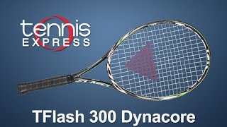 Tecnifibre TFlash 300 Dynacore Racquet Review  Tennis Express [upl. by Moishe]