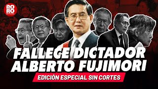 TRANSMISIÓN ESPECIAL FALLECE DICTADOR ALBERTO FUJIMORI  LARORONETWORK [upl. by Ahsinar]