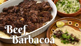 HOW TO MAKE BEEF BARBACOA Easy Slow Cooker Recipe for the Most Tender amp Delicious Beef Barbacoa [upl. by Neufer]