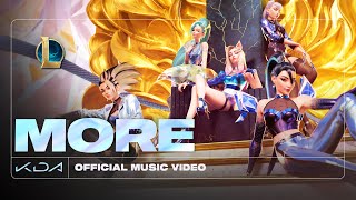 KDA  MORE ft Madison Beer GIDLE Lexie Liu Jaira Burns Seraphine Official Music Video [upl. by Nodnelg251]