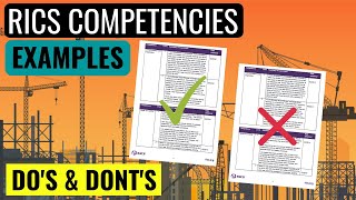 RICS APC COMPETENCIES GUIDE WITH EXAMPLES ON HOW TO COMPLETE THE SUMMARY OF EXPERIENCE SUBMISSION [upl. by Rooney]