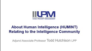 Human Intelligence HUMINT [upl. by Erialc]