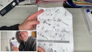 GROHE Essentials  WCPapierhalter Material Metall verdeckte Befestigung Unboxing und Anleitung [upl. by Onibla]