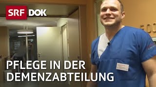 Pflegedienst in der Demenzabteilung  Reportage  SRF [upl. by Kellie405]