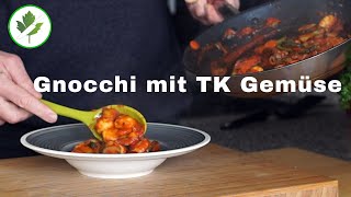 Die Vor und Nachteile von Tiefkühlgemüse 👉 Gnocchi mit TK Gemüse aus der Pfanne [upl. by Keifer612]