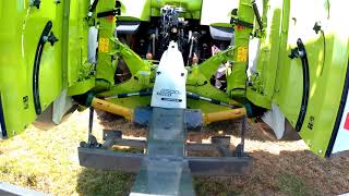 2017 Claas Axion 920 Cmatic Tractor With Triple Mower Conditioner [upl. by Irved]