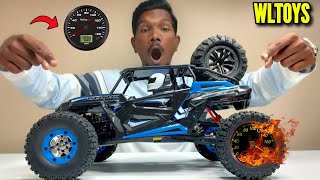 RC WLtoys 12428B Monster Desert Truggy Car Unboxing amp Testing  Chatpat toy tv [upl. by Ellimac]