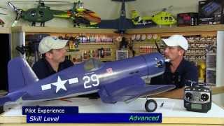 Top Flite F4U Corsair 60 ARF Review Part 2  Scoring [upl. by Iggam]