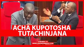 MUSUKUMA NA KUNAMBI WAKUNJANA MASHATI BUNGENI quotNATAKA UWAZIRI ACHA UJE TU HAUMSAIDII RAIS [upl. by Deloria76]