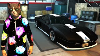 Stealing Grotti Cheetah in GTA Online [upl. by Hilda641]