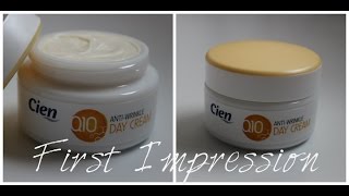 Cien Antiwrinkle cream  first impression review [upl. by Stedmann294]