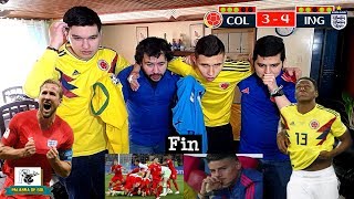 Colombia 1 Inglaterra 1 3  4 Penales  Rusia 2018  Reacciones Amigos  El Club de la Ironía [upl. by Aneala768]