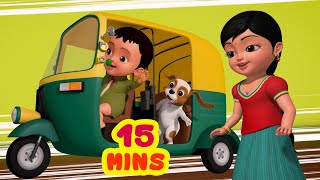 சிட்டியின் ஆட்டோ வந்தது பாரு  Tamil Rhymes for Children  Infobells [upl. by Farmann]