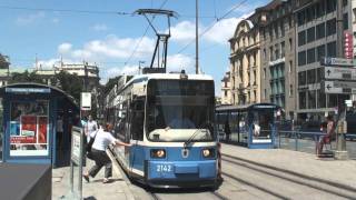 Straßenbahn München  Der Typ R22 [upl. by Yenaled]