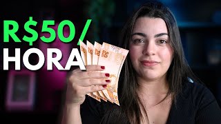 Ganhe R50 por hora com estes 4 empregos para trabalhar em casa [upl. by Irodim]