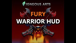 Fury Warrior HUD using Weak Auras now available for download [upl. by Yetty]