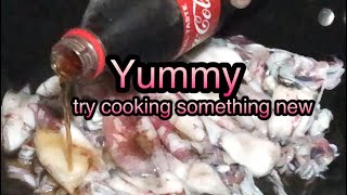 The Squid with Coca Cola for 1 amazing result You will be happy Adobong Pusit  Pinoy Food Recipe [upl. by Statis572]