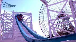 RMC Hakugei 白鯨 On Ride POV and Drone Nagashima Spa land [upl. by Hewitt]