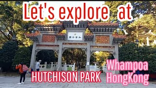 Exploring at HUTCHISON Park Whampoa hongkong [upl. by Acimad]