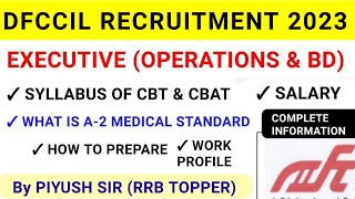 dfccil recruitment 2023dfccil syllabus 2023dfccil executive operations and bd syllabusdfccil 2023 [upl. by Aihsyn]