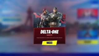 How to Complete All DeltaOne Challenges in Fortnite Chapter 3 Gears of Wars Challenges [upl. by Haraj]