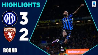 Inter  Torino 32 Highlights  Serie A  20242025 [upl. by Eidac]