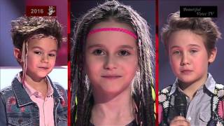 VeniaminAnastasiaVsevolodImagineJohn LennonThe Voice Kids Russia 2016 [upl. by Marty]