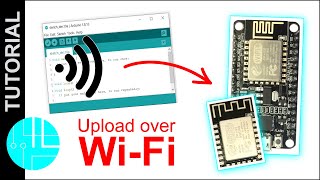 Programming ESP12E  ESP12F  NodeMCU Over WiFi [upl. by Ecienahs]