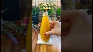 mango frooti recipe Yummytherapy shorts shortsfeed shortsviral trending mango [upl. by Esimehc]