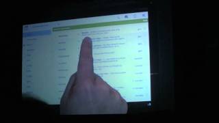 Android Honeycomb Showcased at Verizons CES 2011 Keynote [upl. by Nobile971]