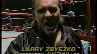 Larry Zbyszko vs [upl. by Nylarej]