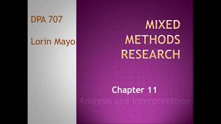 Mixed Methods Research [upl. by Arehs]