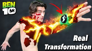 Real Omnitrix Turns Me Into a Superhero Ben 10 [upl. by Anirak]