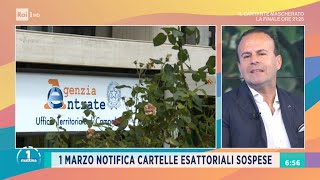 50 milioni di cartelle esattoriali in scadenza  Unomattina 26022021 [upl. by Lillie]